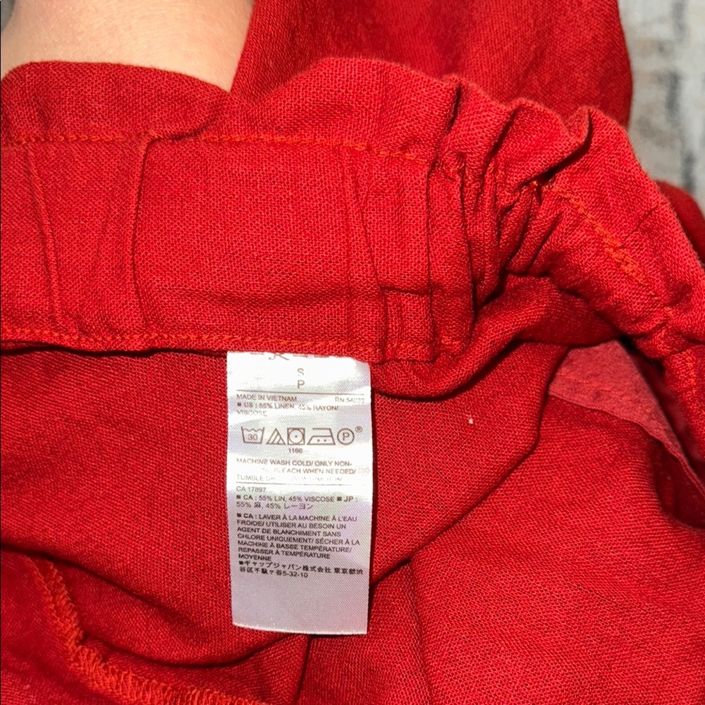 Red Drawstring Shorts! - Picture 3 of 4